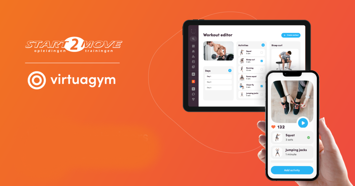 Virtuagym nieuwe digitale partner van Start2Move SPORTNEXT De